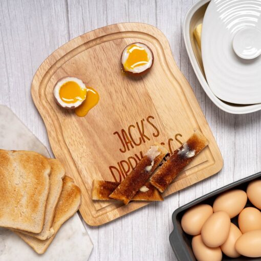 Personalized Breakfast Board Dippy Eggs, Toast, and More for Kids and Adults - Image 3