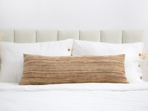 Boho Chic Bed Runner Set Vibrant Hues, Textured Stripes, and Cozy Comfort - Image 4