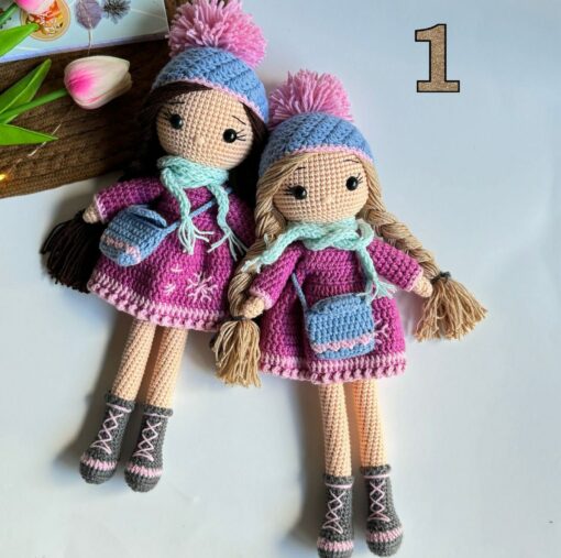 Enchanting Handmade Crochet Doll A Cherished Gift for Little Dreamers - Image 2