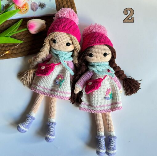 Enchanting Handmade Crochet Doll A Cherished Gift for Little Dreamers - Image 5