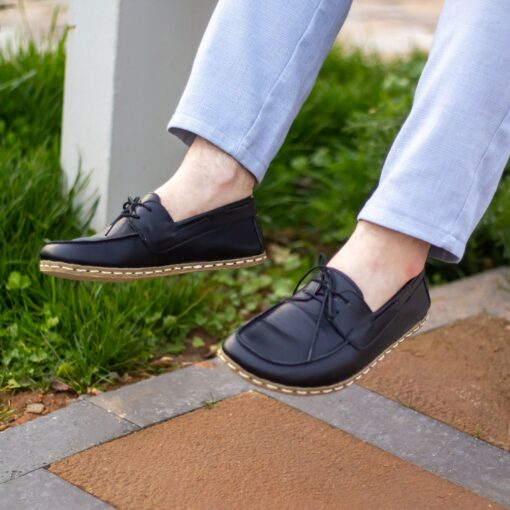 Handmade Earthing Leather Shoes for Men Connect with Nature, Ground Yourself - Image 5