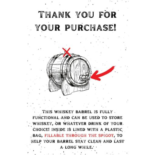 Personalized Engraved Whiskey Barrel The Perfect Gift for Any Occasion - Image 3
