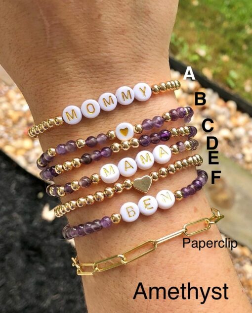 Personalized Word Bracelet Create a Unique Keepsake with Your Special Words - Image 6