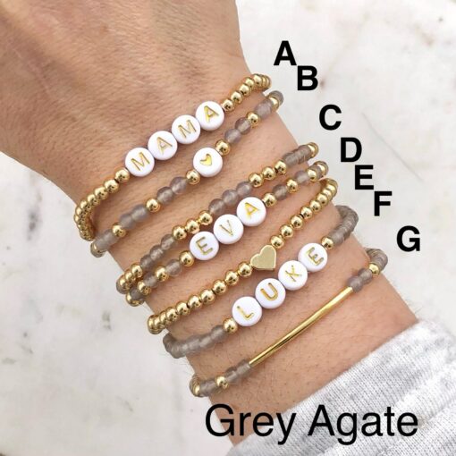 Personalized Word Bracelet Create a Unique Keepsake with Your Special Words - Image 4