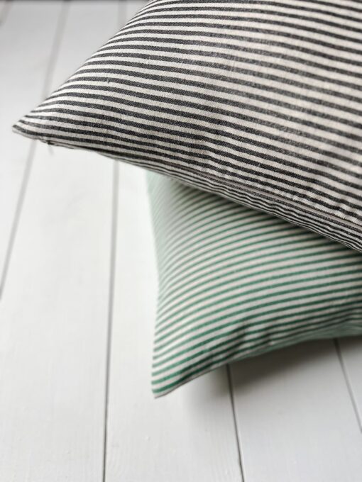 Striped Linen Pillowcase A Symphony of Colors for Your Home Decor - Image 2