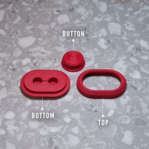 3D Printed Customizable Magnetic Haptic Slider Fidget Toy The Eco-Friendly Desk Toy for Stress Relief and Focus - Image 2