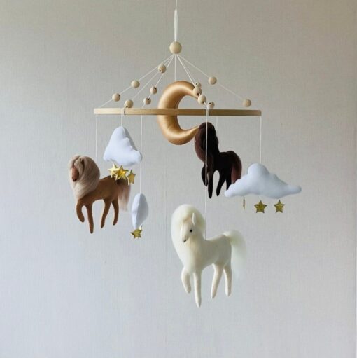Celestial Dreams Neutral Nursery Mobile for Sweet Slumbers - Image 6