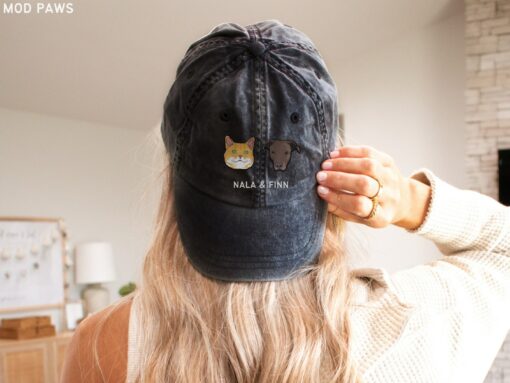 Personalized Pet Hat Embroidered with Your Furry Friend's Photo - Image 6