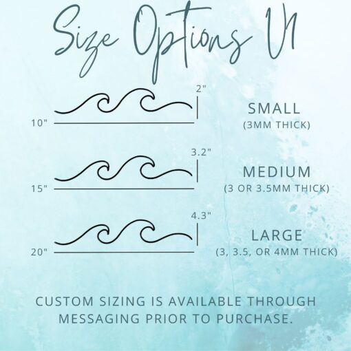 Ocean Waves Wire Art Minimalist Single Line Wall Decor for Coastal Vibes - Image 3
