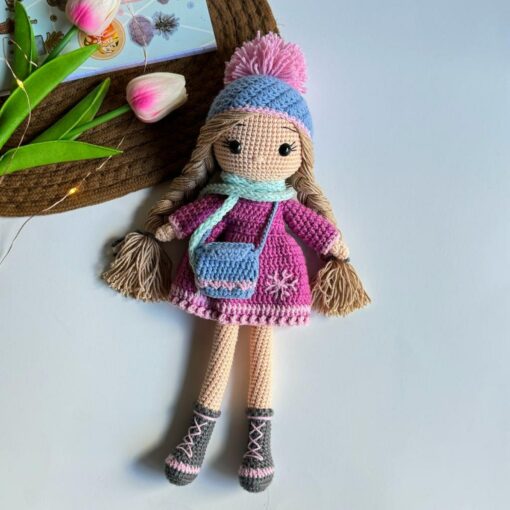 Enchanting Handmade Crochet Doll A Cherished Gift for Little Dreamers - Image 3