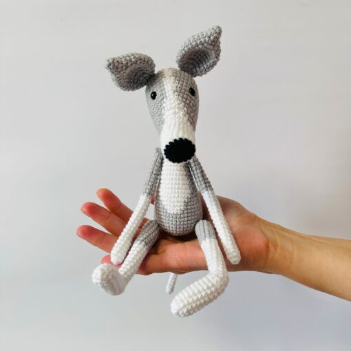 Whimsical Greyhound Plush A Loyal Companion for Dog Lovers - Image 4