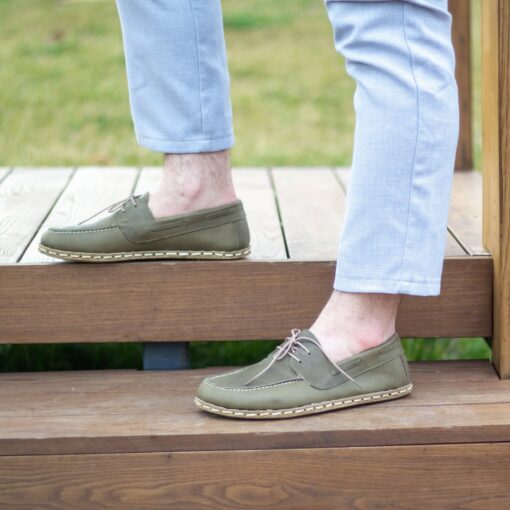 Handmade Earthing Leather Shoes for Men Connect with Nature, Ground Yourself - Image 5