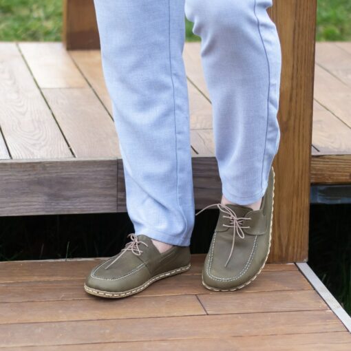 Handmade Earthing Leather Shoes for Men Connect with Nature, Ground Yourself - Image 6