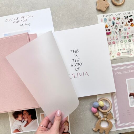 Cherished Memories A Modern Baby Journal for Your Little One's First Five Years - Image 2