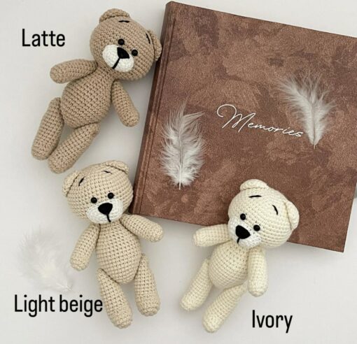 Adorable Handmade Crochet Teddy Bear A Perfect Gift for Loved Ones - Image 3
