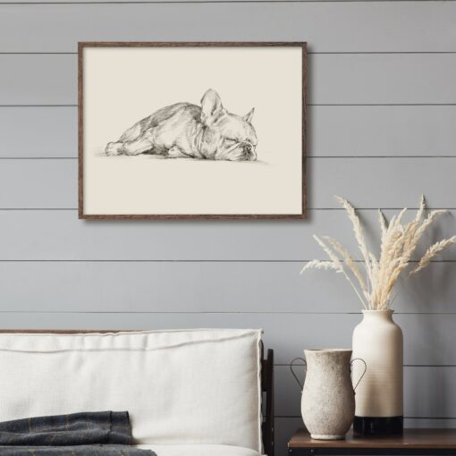 French Bulldog Art Print Minimalist Contour Drawing by Ethan Harper - Perfect Dog Lover Gift - Image 2