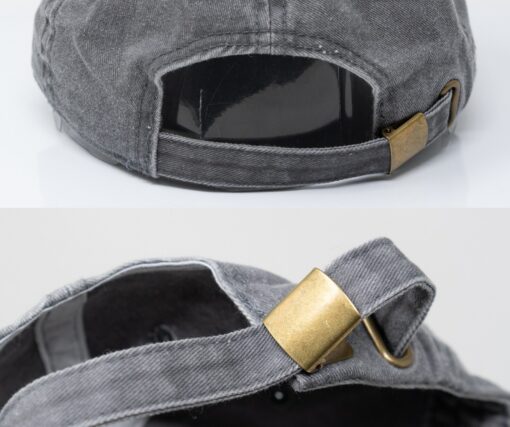 Embroidered Floral Baseball Cap Handcrafted Cotton Hat for Garden Parties - Image 4