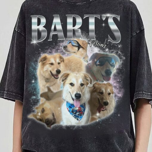 Personalized Vintage Pet Portrait T-Shirt Capture Your Furry Friend's Unique Style - Image 2