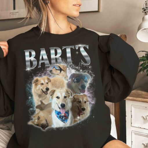 Personalized Vintage Pet Portrait T-Shirt Capture Your Furry Friend's Unique Style - Image 5