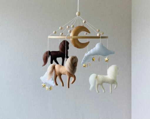 Celestial Dreams Neutral Nursery Mobile for Sweet Slumbers - Image 5