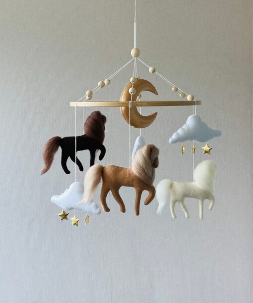 Celestial Dreams Neutral Nursery Mobile for Sweet Slumbers - Image 4