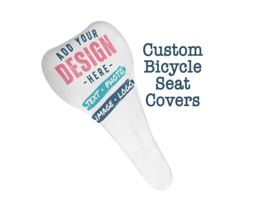 Personalized Bike Seat Covers Design Your Own Cycling Seat with Photos, Text, or Logos - Image 2