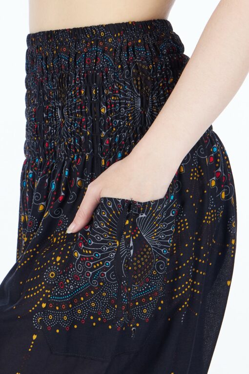 Flowy Boho Harem Pants Embrace Bohemian Style and Comfort - Image 4