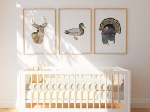 Unleash the Hunt Capture the Essence of the Wild with Our Wildlife Art Prints - Image 2