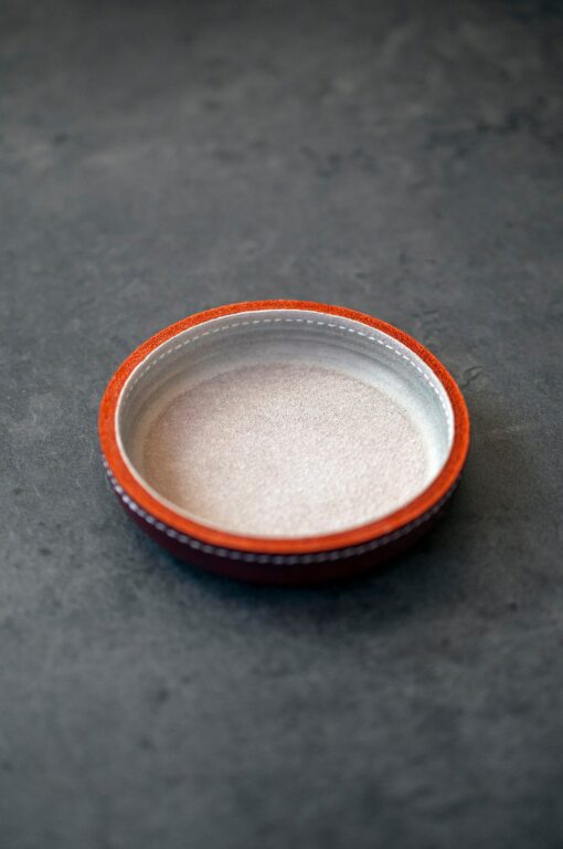 Exquisite Leather Ring Dish A Timeless Treasure for Cherished Moments - Image 2