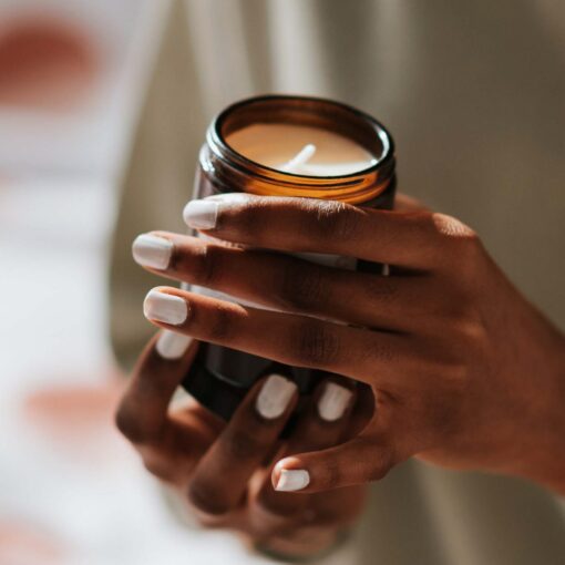 Aromatic Escape Premium Soy Candle for a Sophisticated Cigar Lounge Ambiance - Image 3
