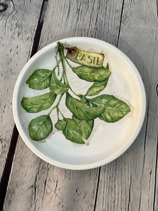 Terracotta Herb Haven Handcrafted Decoupage Pots for Your Culinary Oasis - Image 4