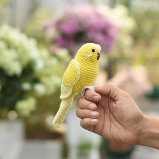 Adorable Budgie Bird Crochet Amigurumi A Handmade Gift for Bird Enthusiasts - Image 3