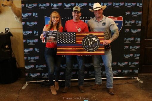 Rustic American Flag Charred Wood, Patriotic Symbol of Freedom - Image 3