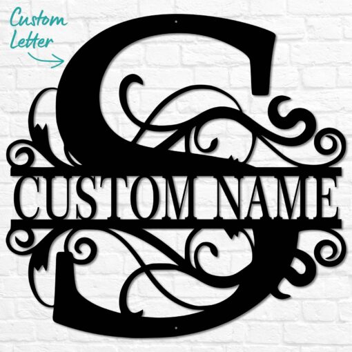 Personalized Metal Wall Art Custom Signs, Monograms, and Family Name Decor - Image 3