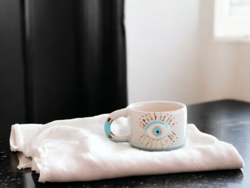 Exquisite Ceramic Mug with Custom Wood Slice Gift Box A Timeless Treasure for Coffee and Tea Aficionados - Image 3