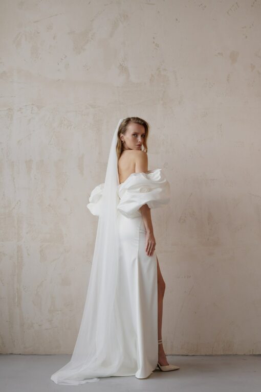Enchanting Bridal Veil Elevate Your Wedding Day with Grace and Elegance - Image 5