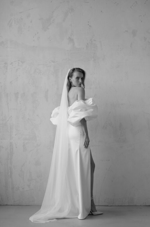 Enchanting Bridal Veil Elevate Your Wedding Day with Grace and Elegance - Image 3