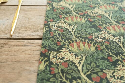 Customizable Cotton Tablecloth Scottish Thistle by William Morris, Perfect for Mother's Day - Image 2