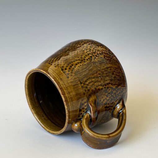 Artisan-Crafted Textured Ceramic Mug Elevate Your Morning Ritual with a Unique Masterpiece (CMMC4AMB10) - Image 5