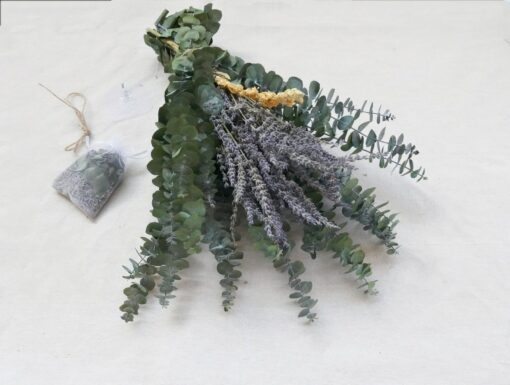 Eucalyptus Leaf Lavender Bath Eucalyptus Set Preserve Green Eucalyptus Leaves for a Refreshing Shower Experience - Image 4