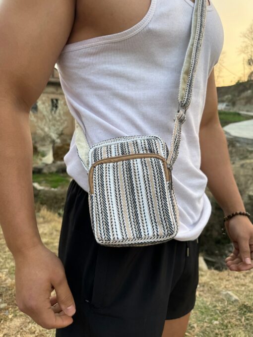 Boho Chic Mini Bag Eco-Friendly Crossbody Purse for Festivals and Everyday Style - Image 2