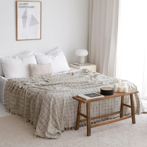 Oversized King Cotton Bedspread Cozy Comfort for Your Restful Nights - Image 5