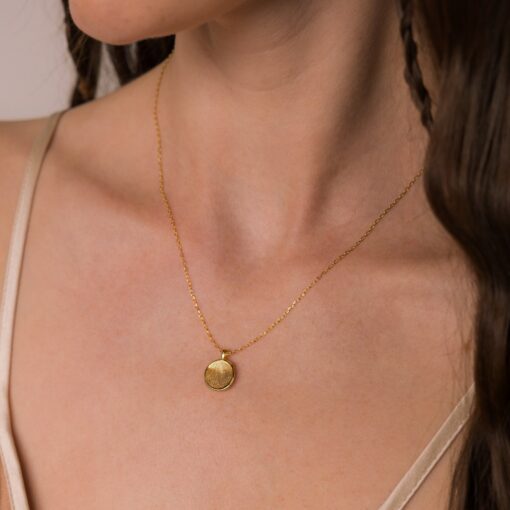 Personalized Fingerprint Necklace Cherished Memories Engraved in Sterling Silver - Image 4