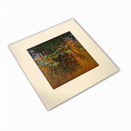Dusk on the Pond A Tranquil Sunset Gicl?e Print by Jan Schmuckal - Image 2