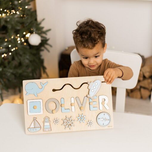 Montessori Busy Board Sensory Exploration and Development for Toddlers - Image 4