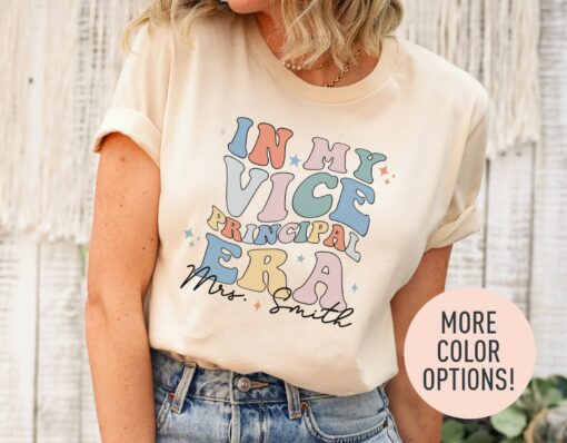Personalized In My Vice Principal Era Shirt Celebrate Your School's Second-in-Command - Image 2