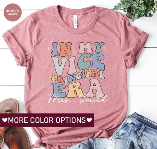 Personalized In My Vice Principal Era Shirt Celebrate Your School's Second-in-Command - Image 4