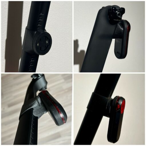 BASSO Bike Computer Radar Mount for Garmin Varia / Bryton Gardia / Magene L508 - Image 6