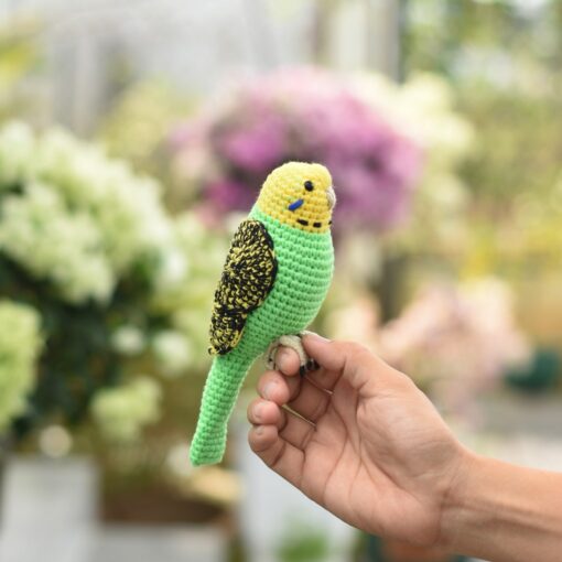 Adorable Budgie Bird Crochet Amigurumi A Handmade Gift for Bird Enthusiasts - Image 5