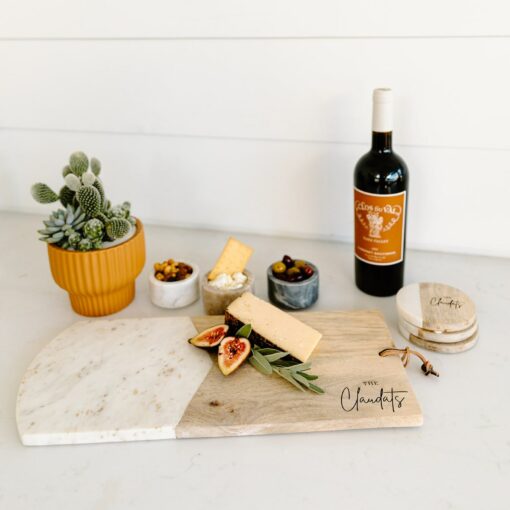 Personalized Cheese Board Charcuterie Set Elevate Your Gatherings with Style and Sophistication - Image 2